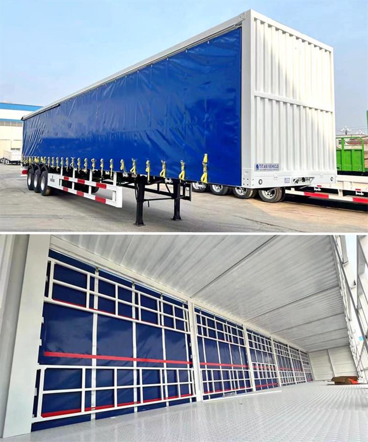 Curtain Side Semi Trailer for Sale Near Me