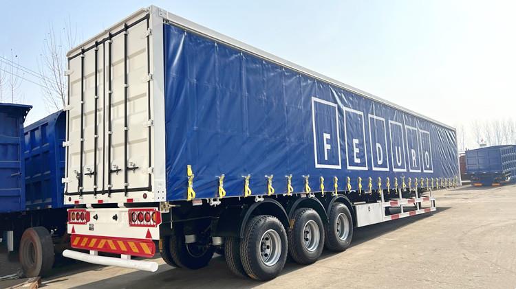Curtain Side Semi Trailer for Sale Near Me