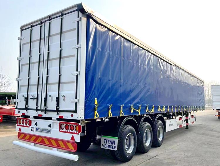 40 Foot Curtain Side Trailer | Flatbed Curtain Side Trailers for Sale Near Me