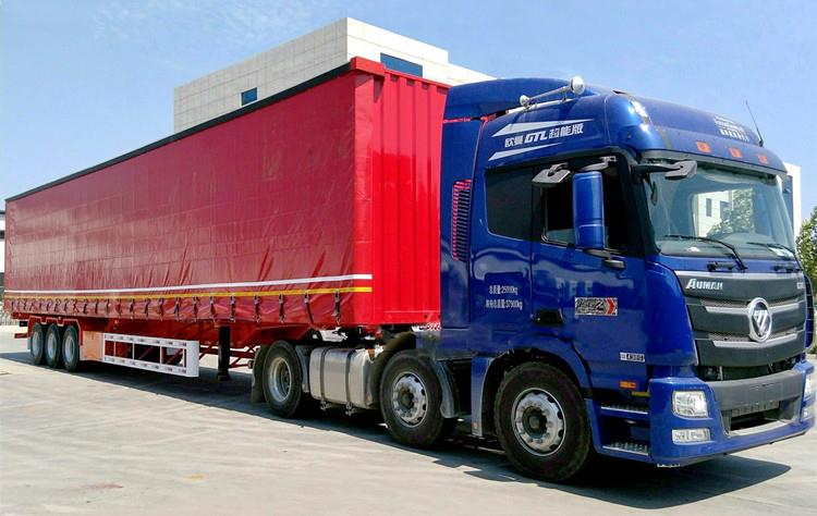 Trailer Tautliner Curtains Price | 3 Axle Semi Tautliner for Sale