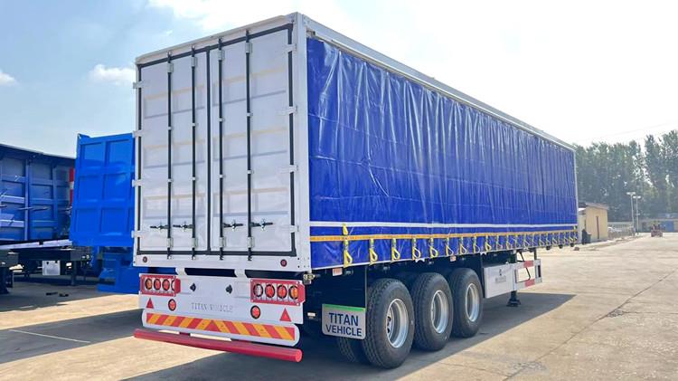 Flatbed Curtain Side Trailers for Sale in Russia